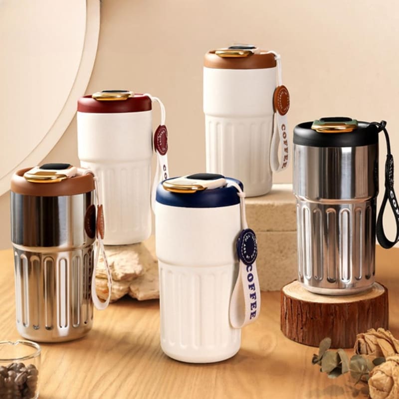 Copo Térmico 450ml Inteligente com Tampa Premium
