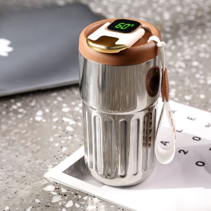 Copo Térmico 450ml Inteligente com Tampa Premium