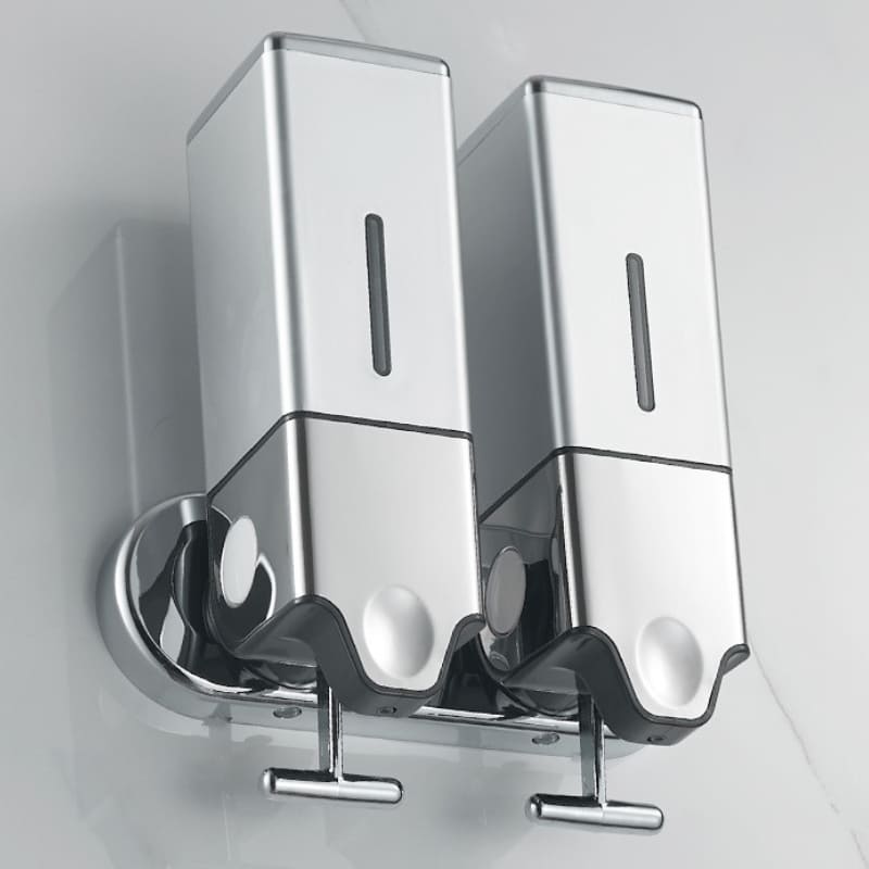 Dispenser de Sabonete Líquido Shampoo Condicionador Quadrado