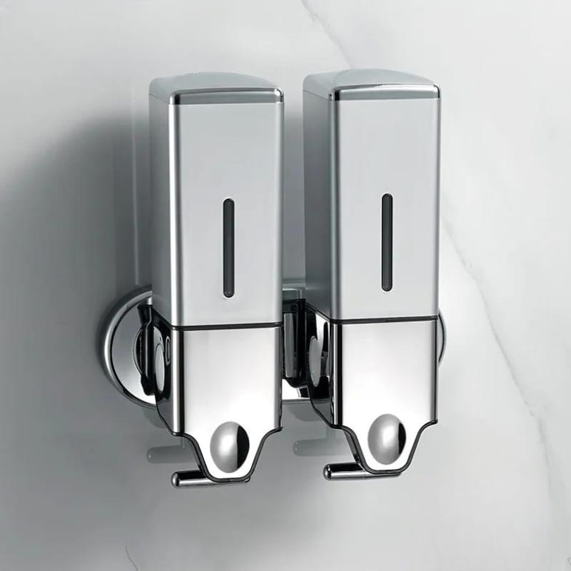 Dispenser de Sabonete Líquido Shampoo Condicionador Quadrado