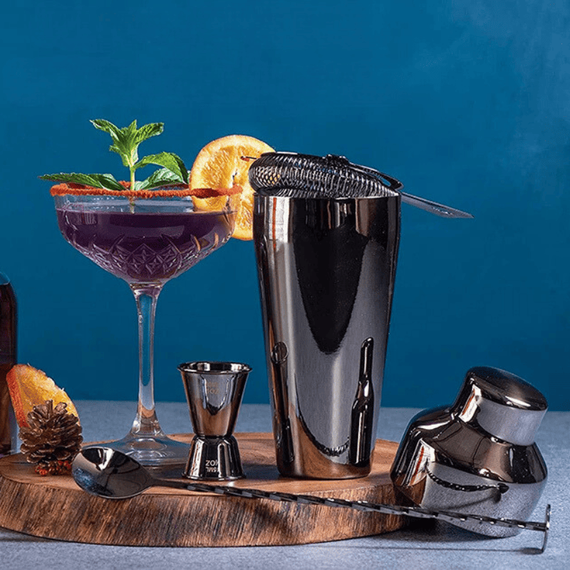 Kit Coqueteleira Inox Drinks Cocktails Bar em Casa