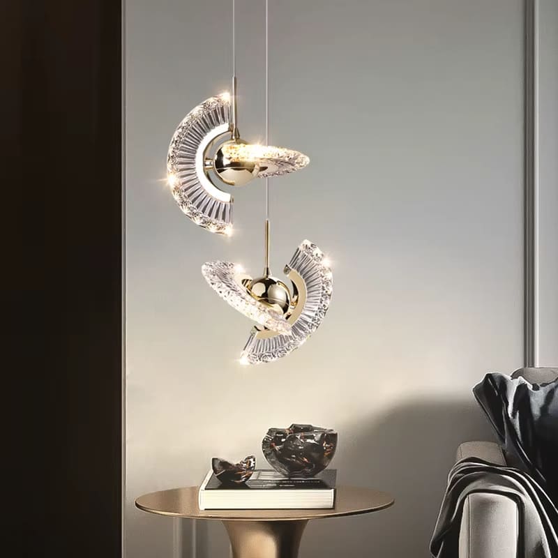 Luminária Lustre Pendente LED Nórdica Luxo 4 em 1