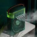 Mini Ar Condicionado Ventilador de Mesa Umidificador
