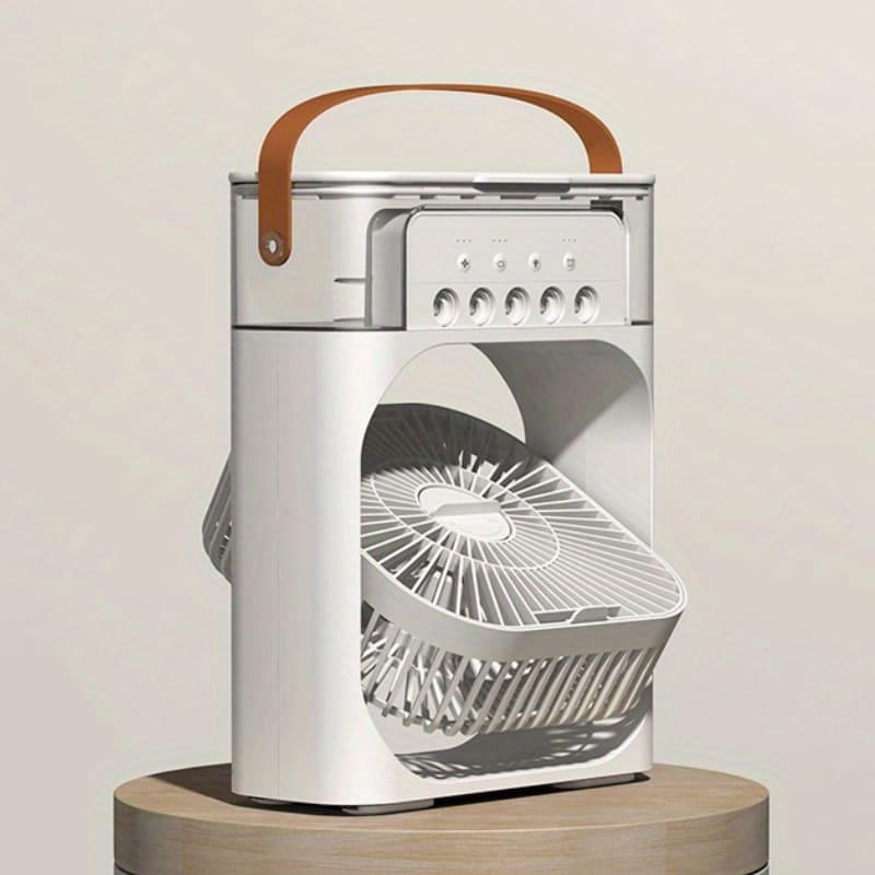 Mini Ar Condicionado Ventilador de Mesa Umidificador