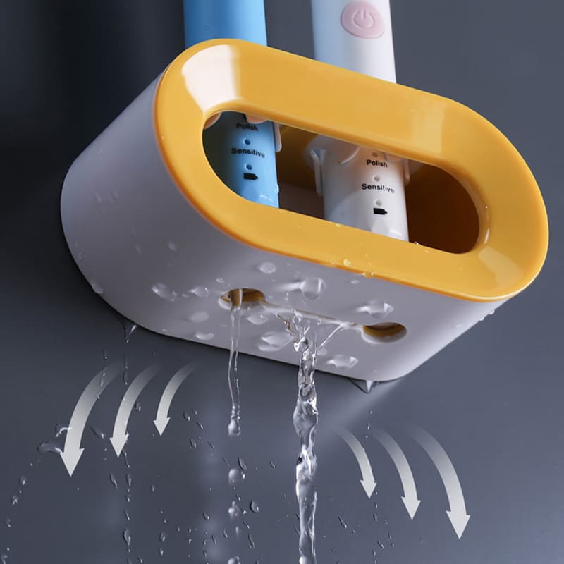 Porta Escova de Dente e Pasta Parede Organizador