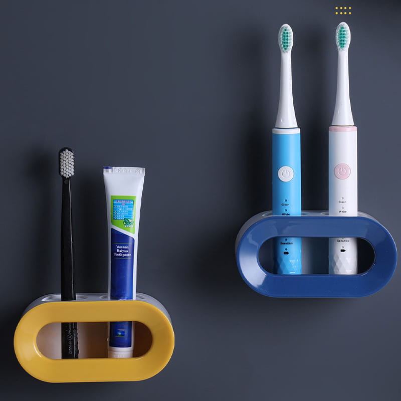Porta Escova de Dente e Pasta Parede Organizador