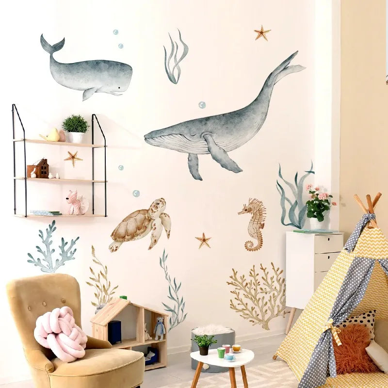 Decoração de Parede Fundo do Mar