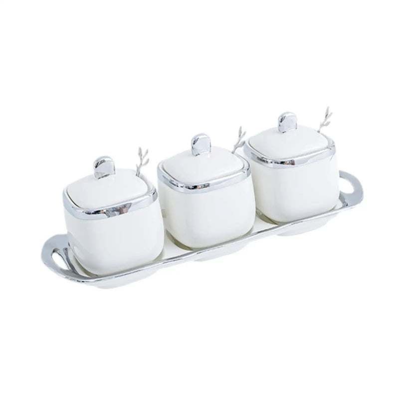 Frasco de Cerâmica Luxo para Condimentos