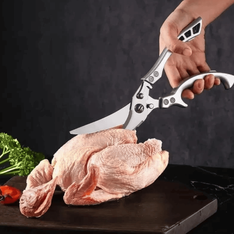Tesoura de Cozinha Multiuso Inox Corta Tudo