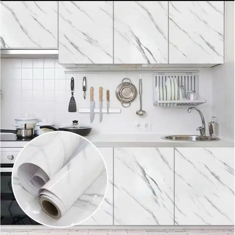 Papel de Parede Adesivo Lavável – Mármore
