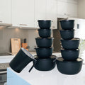 Kit 10 Potes Bowl + Jarra 1.800