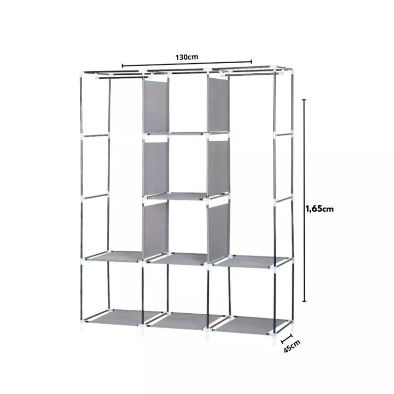Guarda-Roupa Portátil Desmontável - Prático e Funcional