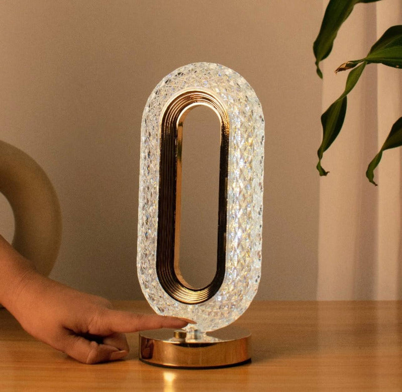 Luminária Cristal Puro Luxo